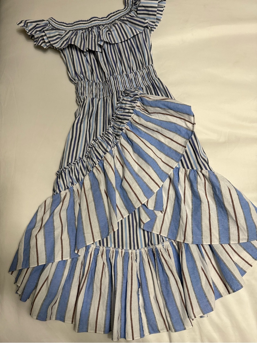 MISA Los Angeles Riley Striped Dress - Picture 4 of 9